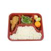 JingJingRS Disposable 4-Compartment Takeaway Meal Boxes
