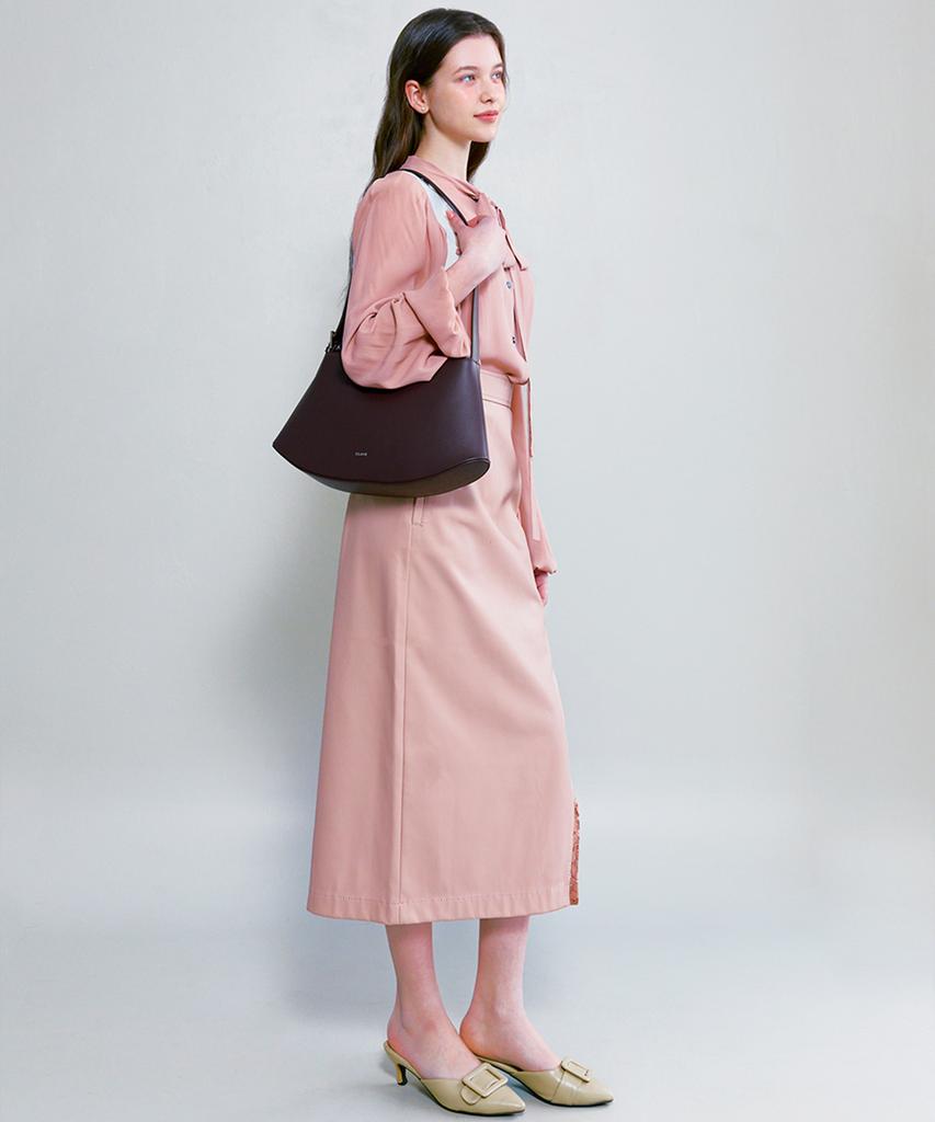 Clave Mia Burgundy Tote Bag