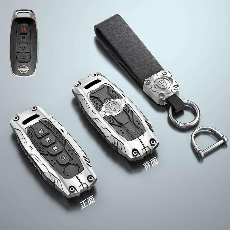 Чехол для ключа Nissan: Подходит для Sylphy 14-го поколения, Teana, Qashqai, X-Trail, Tiida, Kicks, Tanlu, Loulan, Patrol