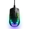 USB-мышь SteelSeries Gaming Mouse Проводная сверхлегкая IP54 Стандартная водонепроницаемая пылезащитная SuperMesh-мышь с 3-зонной RGB-подсветкой Aerox 3 Black 62599