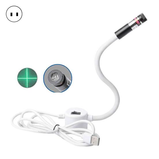 Магнитное позиционирование Квилтинг Свет Швейная машина Красная направляющая линия Инструмент Вращающийся светодиод Строчка Шов Направляющая для точной прямой строчки