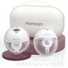 Momcozy M5 Электрический носимый беспроводной молокоотсос с 3 режимами и 9 уровнями всасывания, легкий и простой в настройке, серый, Hands-Free,