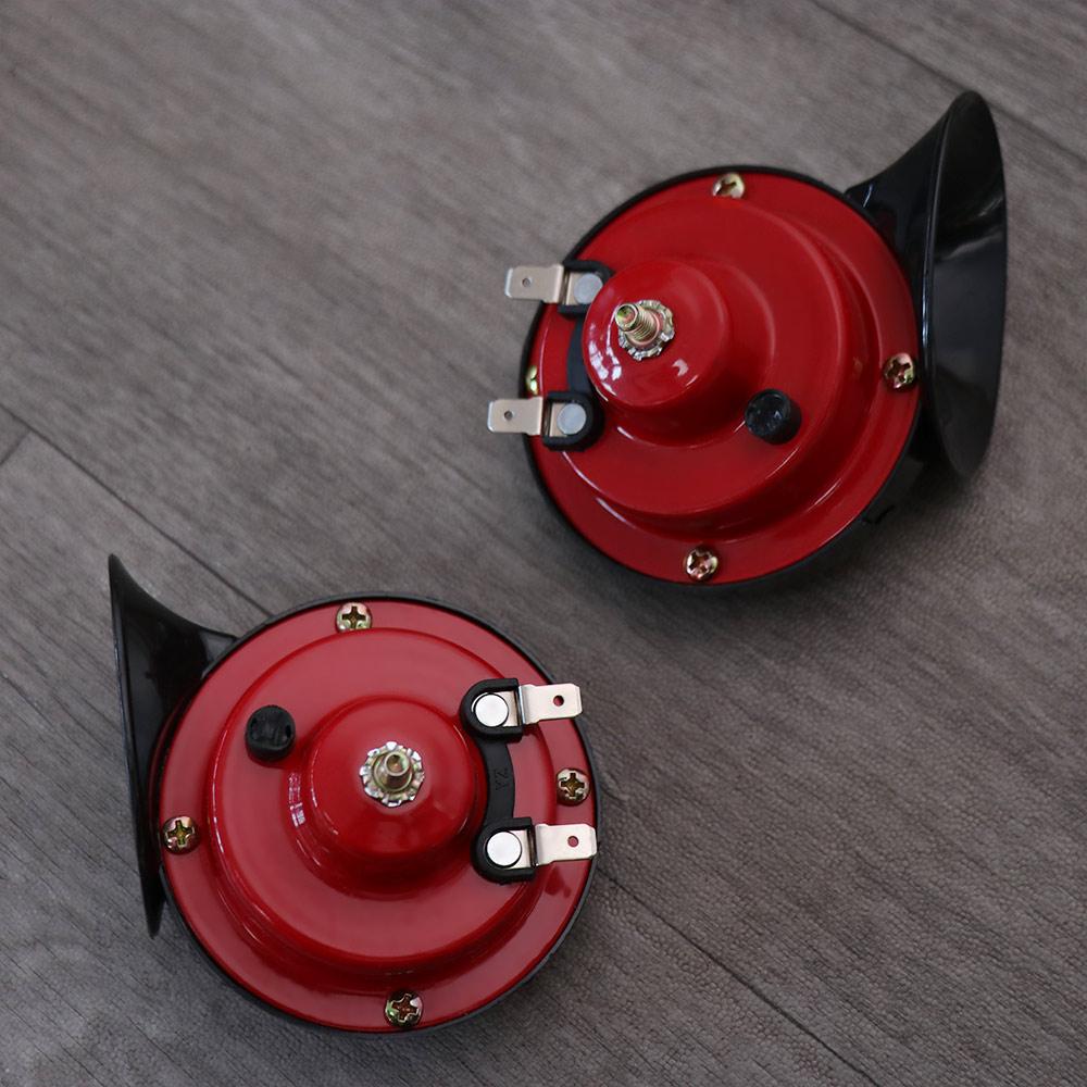 2Pcs Waterproof Loud Car Horn 300DB Air Horns Replacement Kit For Motorcycle Car Truck SUV Boat