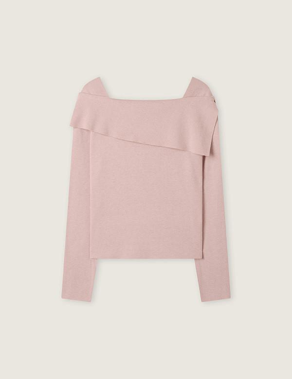 ROEM Off-Shoulder Pullover_Rmkag23Rt2