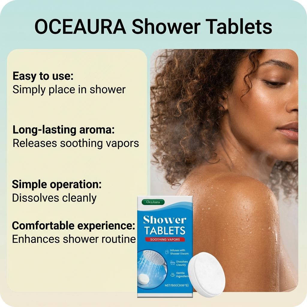 OceAura Ароматические капсулы для ванны Свежая, Комфортная и Нежная Очищающая Пена Деликатная и Улучшает Опыт Купания