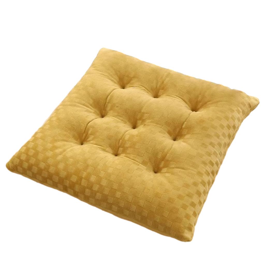 Crystal Velvet Seat Cushion Dinning Chair Pad Indoor Outdoor Soft Padded Seat Cushion Mat for Car Study Living Room