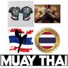 Muay Thai T-Shirt Kick Boxing Flying Knee 3D Print Vintage Training Quick Dry Men Women Unisex Short Sleeve Round Neck MMA Mix Martial Art