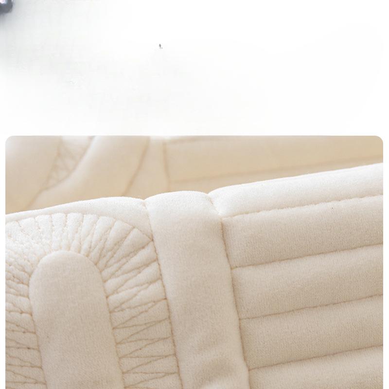 Подушка для дивана в кремовом стиле Four Seasons Universal Non-Slip Light Luxury Cushion Plush Non-Slip All-Inclusive Sofa Cover