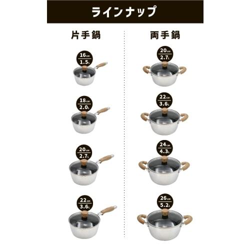 Каждый U. Кастрюля 26 см с титановым покрытием и стеклянной крышкой, фторполимерное покрытие, подходит для газа/индукции, высокая теплоэффективность, антипригарная, не содержит ПФОС, 750 000 использований Ab