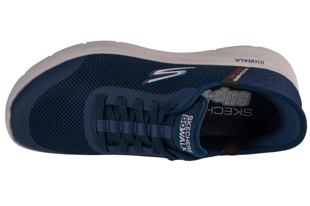 Skechers Слипоны: Go Walk Flex - Hands Up, мужские темно-синие кроссовки