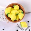 10PCS/Bag Miniature Simulation Fruit Dollhouse Toy Mini Cute Fruit Model Jewelry DIY Accessories Micro Landscape Ornaments Gifts