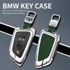 Кожаный чехол для ключей из цинкового сплава для BMW X1 X3 X4 X5 F15 X6 F16 G30 7 серии G11 F48 F39 520 525 F30 118i 218i 320i