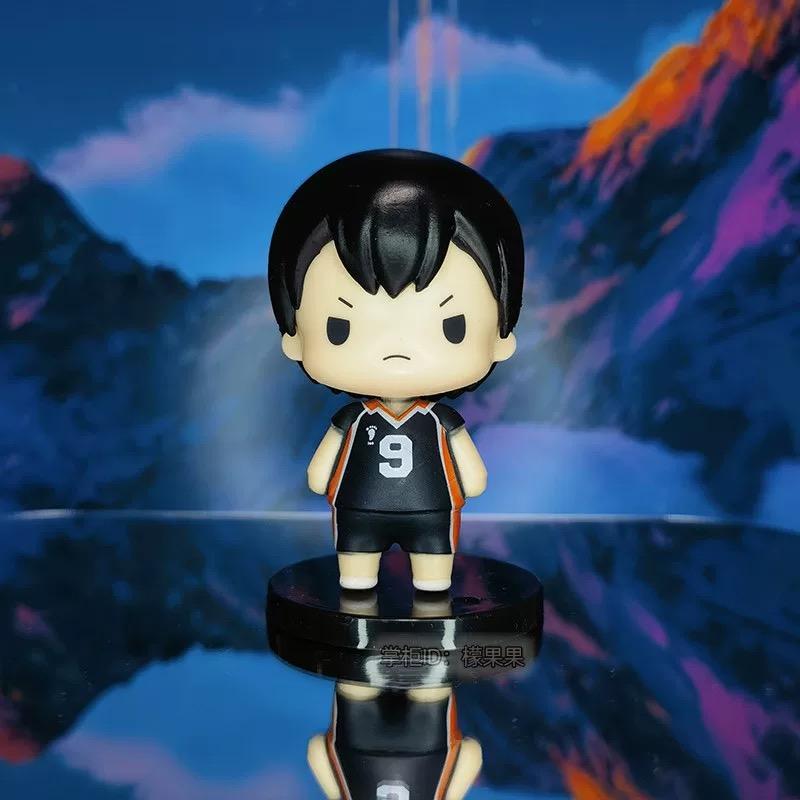 Высококачественный набор из 8 шт. ПВХ фигурок Аниме Хюга Сёё Кагэяма Тобио Q-версия Мультяшная модель Игрушка для детей Коллекци
