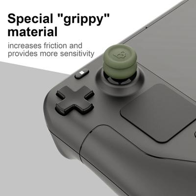 6 шт. Накладки на стики для большого пальца для Steam Deck Fps/Tps Артефакт для поедания курицы