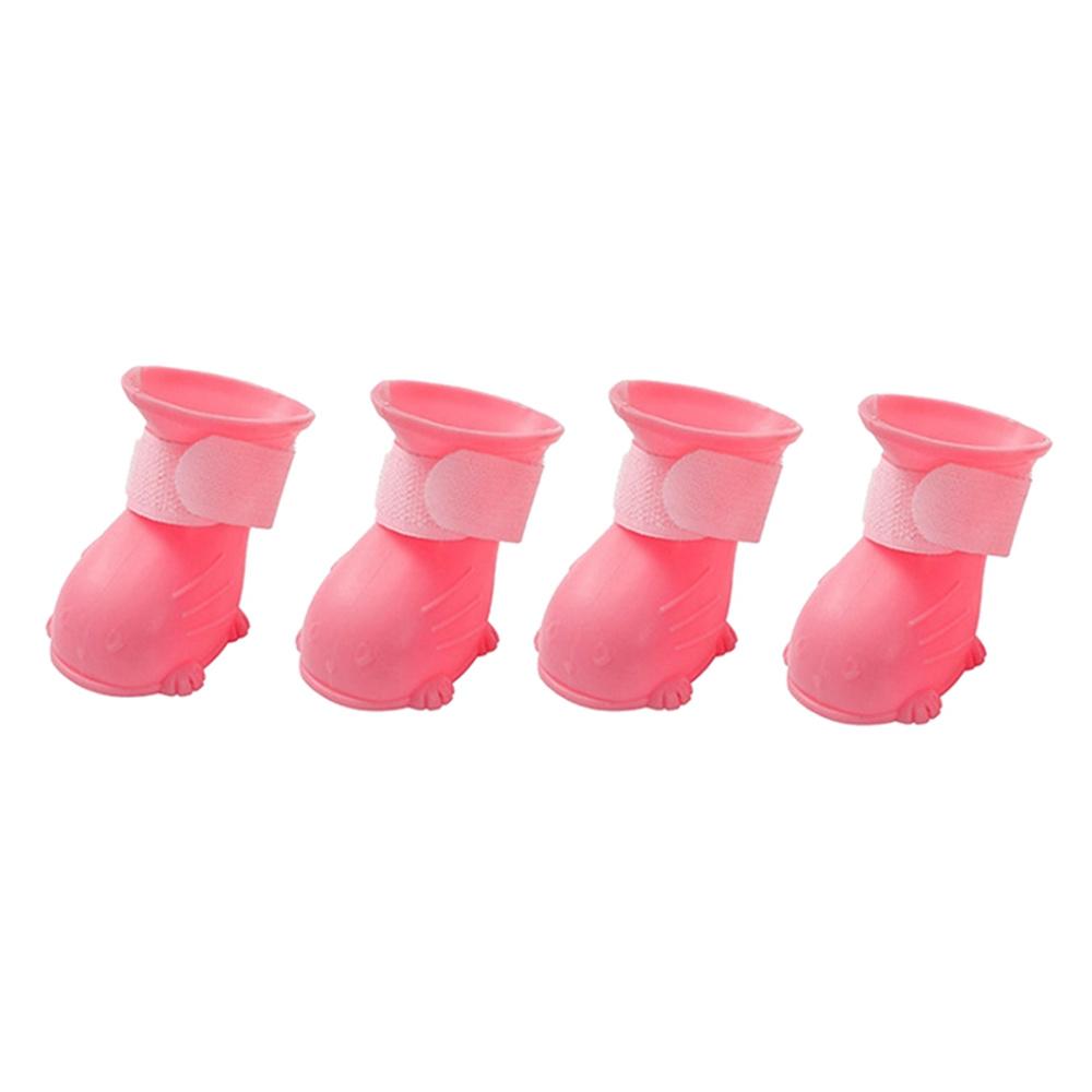 Обувь для домашних животных, собак и кошек, резиновые сапоги, портативные, нескользящие, водонепроницаемые, обувь для домашних животных, собак и кошек, товары для животных, размер S/M/L