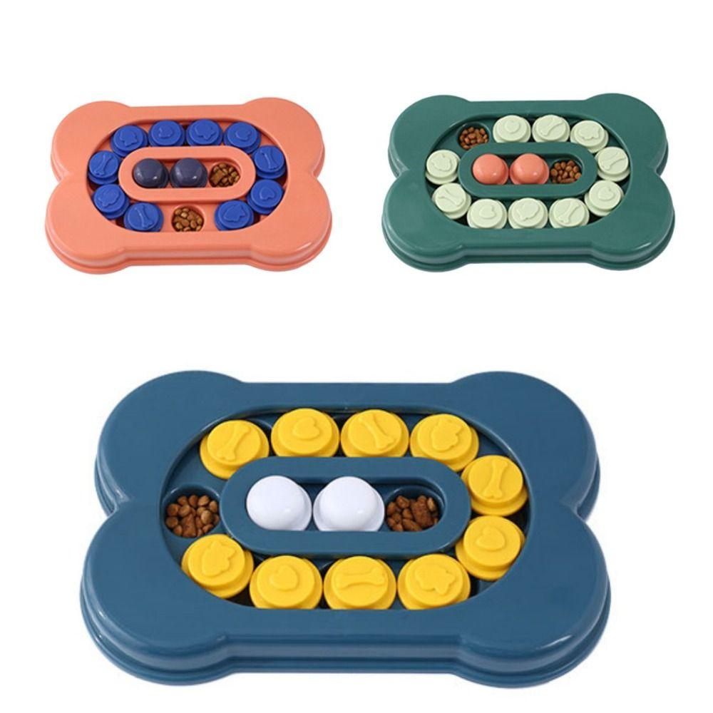 PP Dog Puzzle Toys Slow Feeder Anti Choke Slowly Eating NonSlip Bowl  Pet Cat Dogs