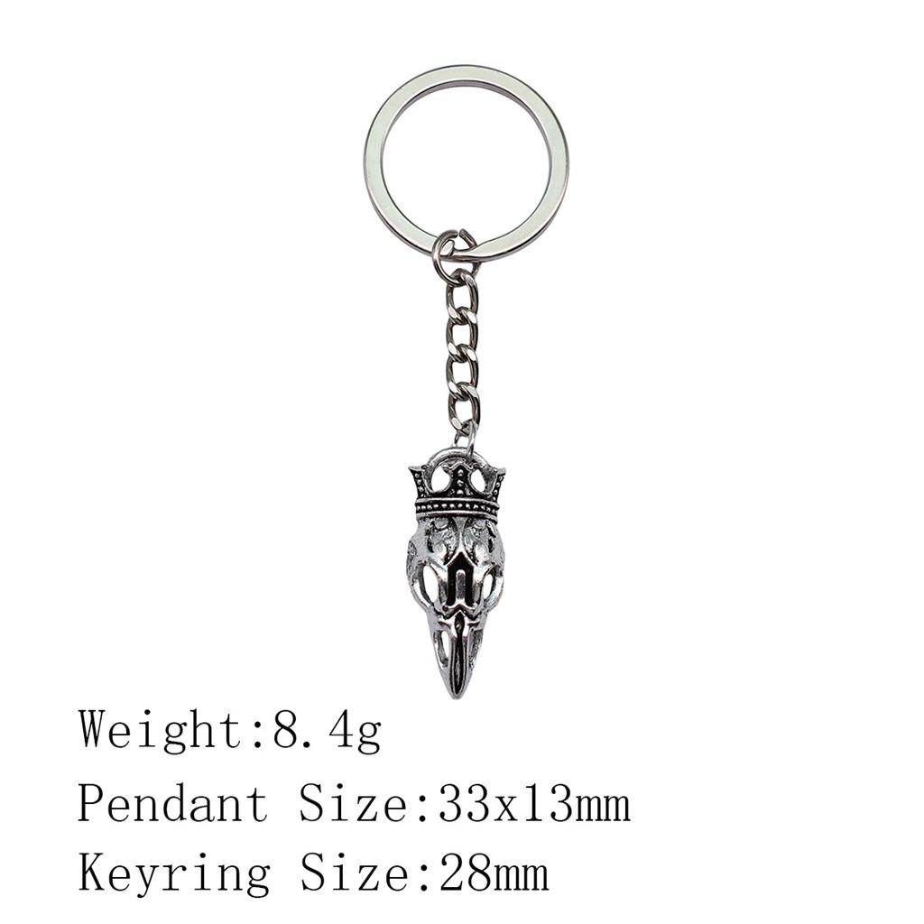 Подарки на день рождения брелок череп орел брелок украшения для дома автомобиль брелок