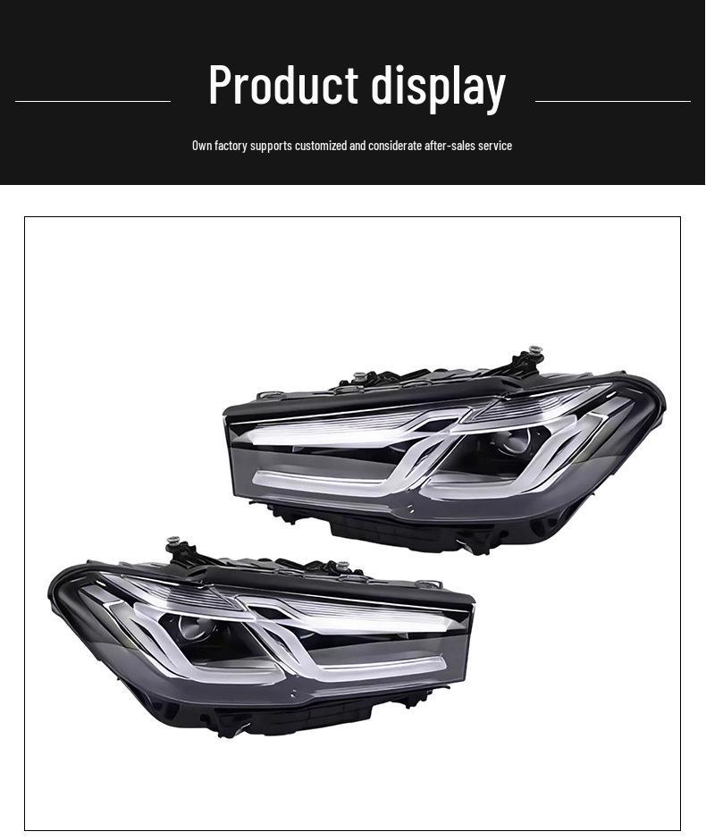 Совместимая светодиодная фара для BMW G30/G38 21-23: Номера деталей 63119479273/4