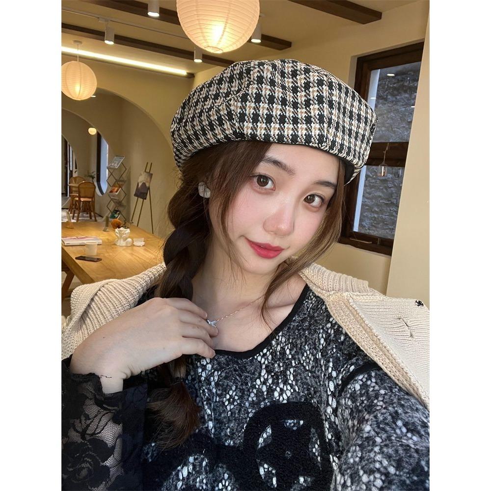 Женские шляпы Новое поступление Модный Универсальный Берет Женская шляпа художника Минималистичный Элегантный головной убор