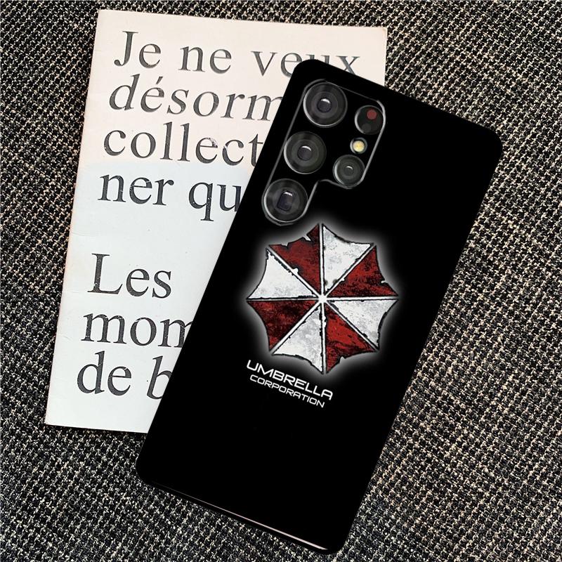 Чехол Umbrella Corporation для Samsung Galaxy S21 S22 S23 S24 Ultra Note 20 Note 10 S8 S9 S10 Plus S20 FE