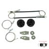 EWR912+EWR913 Window Regulator Repair Kit Rear Left Right for Peugeot 206 CC 2D T16 2000-2008 2-Door Coupe Cabrio 922457 922458