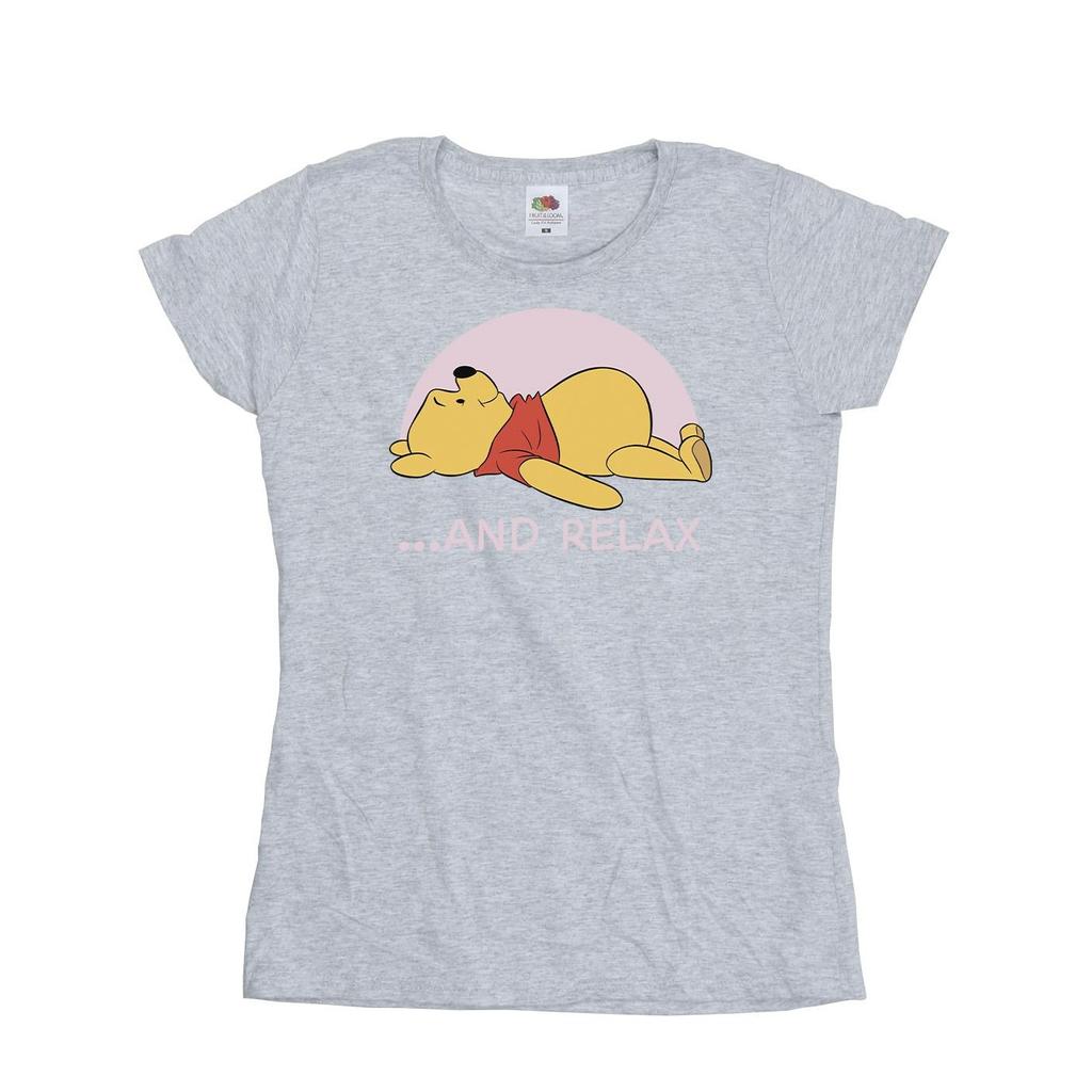 Disney Womens/Ladies Winnie The Pooh Relax Cotton T-Shirt