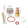 6 Pieces TIG Welding Equipment Kit Transparent Glass Nozzle Easy To Install ARC Torch