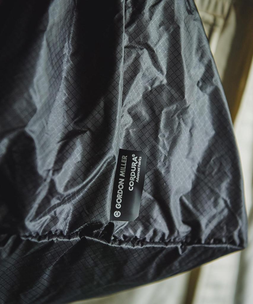 Сумка для личных вещей Gordon Miller из нейлона Cordura Ripstop, 8 л, Высоко водостойкая, Ультралегкая, с карабином, Черная, 01813381
