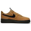 Nike Черные кроссовки унисекс Air Force 1 Low Wheat Tan Midnight-Navy BQ4326-700