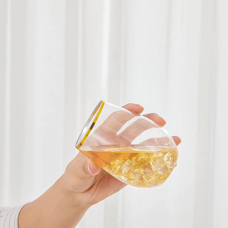 360 мл небьющийся пластиковый бокал для вина небьющийся стакан для красного вина стаканы чашка