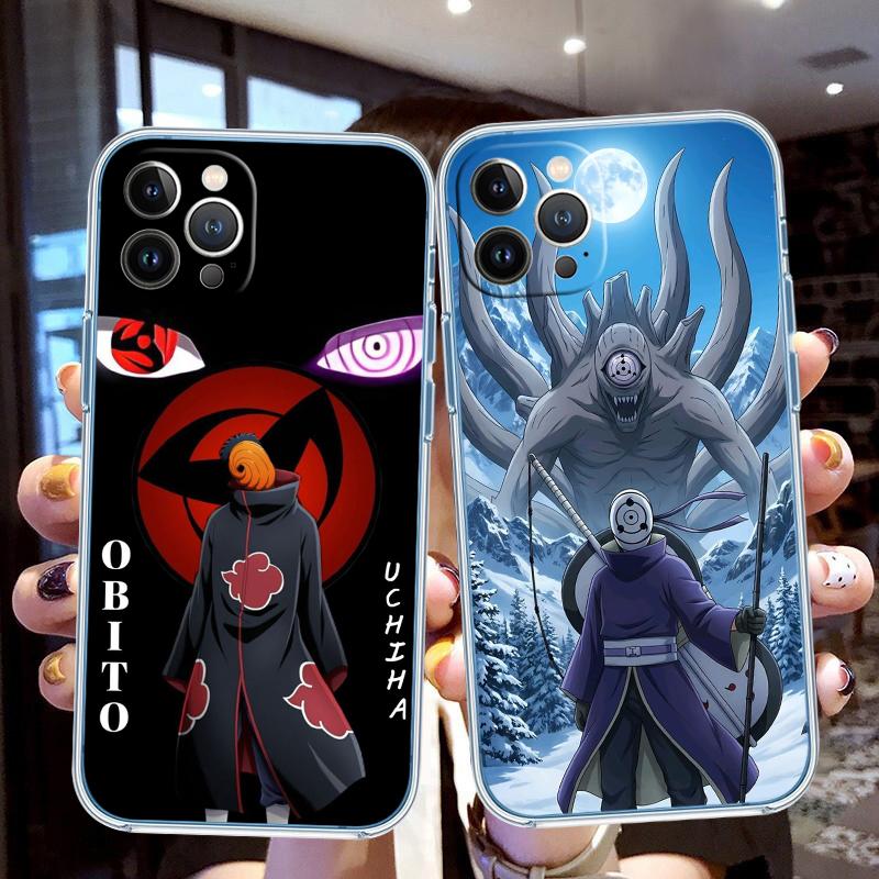 LO75 NARUTO Uchiha Obito Phone Case for Motorola Moto Edge 20 30 40 50 S30 Fusion Ultra Pro Neo Lite + G200 G23