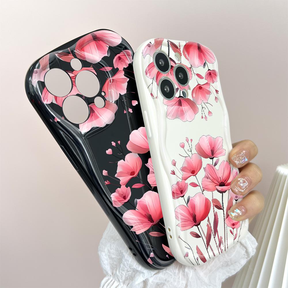 Для Honor 90Lite X6B X8 Infinix Hot 30 40i 40Pro Smart8 Vivo V27 V29e V30e Moto G84 Модный чехол для девочки с кремовой текстурой из мягкого силикона с полной защитой объектива