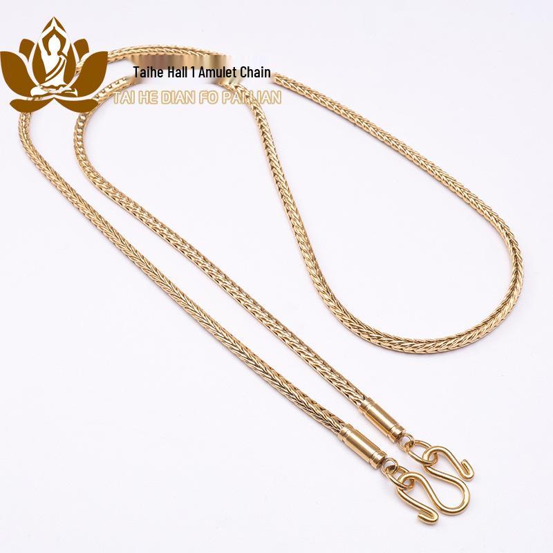 Амулет «Драконья кость» из титановой стали с быстросъемной застежкой «Орлиный клюв» для подвешивания такрутов.