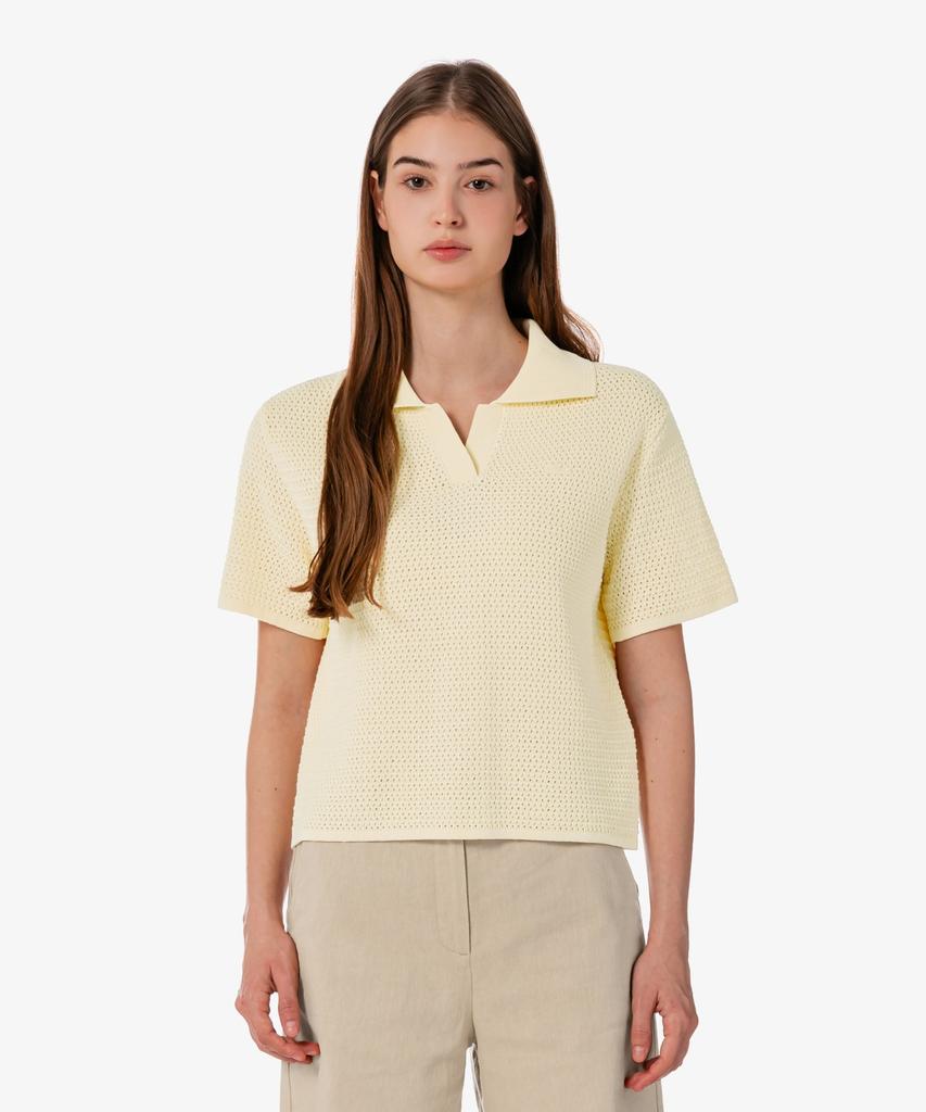 LACOSTE Женский вязаный свитер-поло Pf615E-56G 056