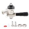 7 piece S Type Draft Beer Dispenser Silver Keg Coupler S Type Durable Check Valve  Brewing System