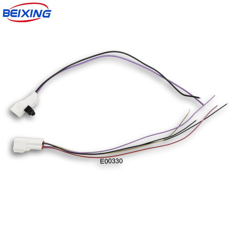 Customizable Car Electrical Wire Connector with Rubber Insulation IP66 Terminal Cable E00021 Wiring Harness