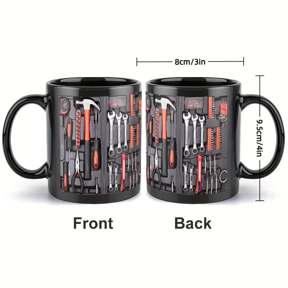 Ceramic Mechanic Water Cup 325ml Mechanic Mug Funny Coffee Mug Auto/Car Mechanic Gift