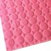 Nippon Chuko Circle Stitch Quilting Fabric Pink X 4m -Circle- Beige, Cut, CIRQL-7-4M
