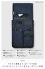Kokuyo BIZRACK Bag-in-Bag Laptop Bag, Fits 13.3" and 14.0" Laptops, Clutch Bag, A4 Size, Vertical, Business Style, Smoky Navy, Kaha-BRB135DB