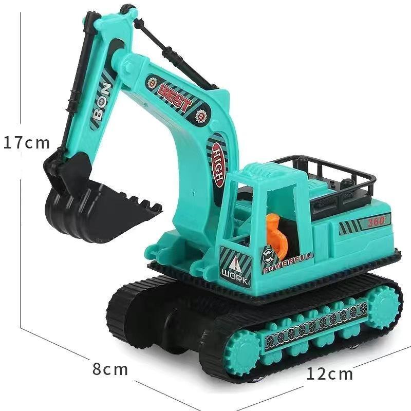 Engineering Diecast Toys for Boys Plastic Construction Excavator Kids Truck Children Vehicle Model Gifts