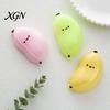 Banana Desk Toy Simulation Cartoon Squeeze Stretchy Slow Rebound Smiling TPR Fidget Portable Simulated Fruit Shape Sensory Anxiety Relief