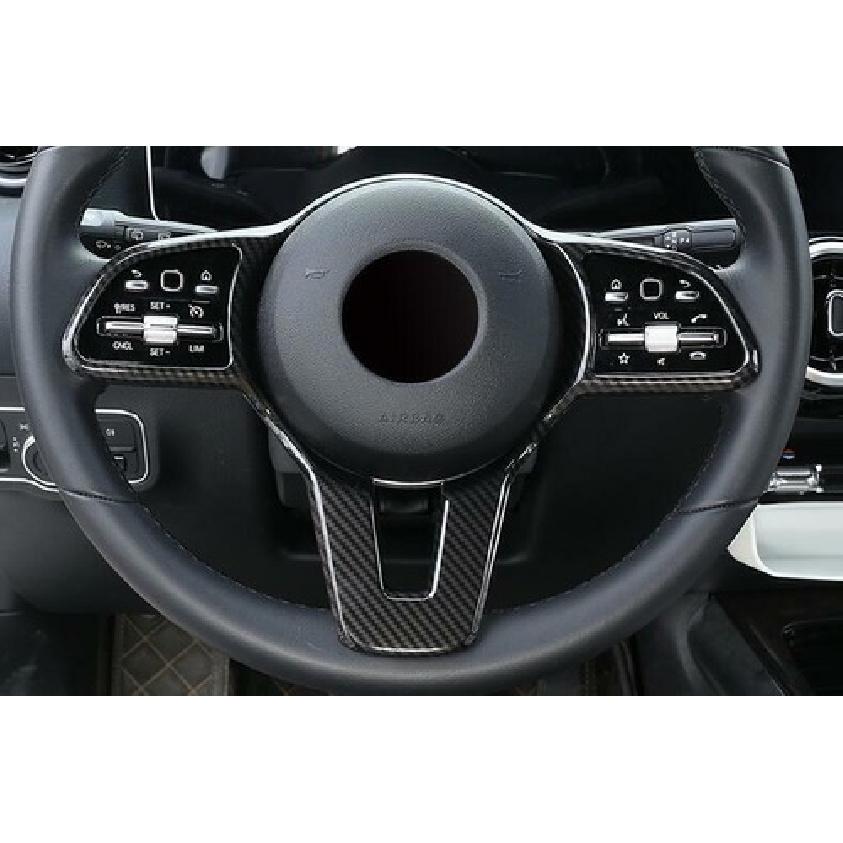 Cover Trim For Benz GLB W247 - Steering Wheel Carbon Fiber Border Strip