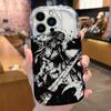 Аниме Блич Волна Чехол для телефона для iPhone 17 Air 16 15 14 13 12 11 Pro Max Plus Mini SE2020 2022 Ударопрочный Силиконовый Задний Чехол