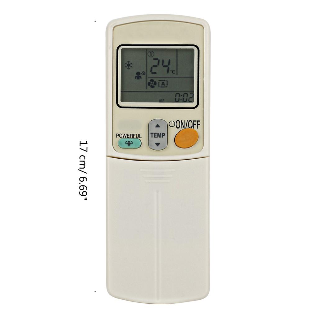 Portable Remote Control for DAIKIN Air Conditioner ARC423A2 423A1 423A3 423A13 423A18 with Clear LCD Screen