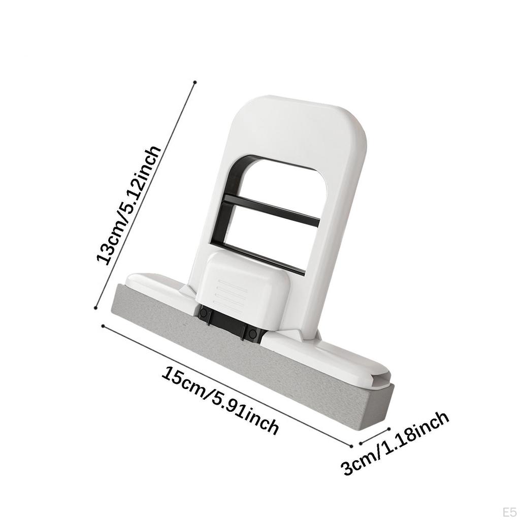 Самоотжимающаяся мини-ручная швабра для уборки Сухое/влажное использование Супервпитывающая для ванной комнаты Подвесной дизайн