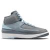 Air Jordan 2 Retro Cool Grey женские кроссовки Ice-Blue White FB8871-041