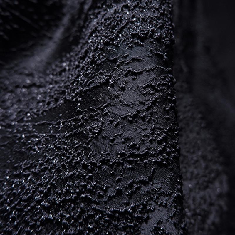 Абстрактный Неправильный 3D-узор из Частиц Жаккардовая Текстура Ткань DIY Модная Одежда Платье Пальто Уникальная Текстура Дизайнерская Ткань