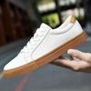 Fashion Genuine Leather Mens Casual Shoes New Light Breathable Sneaker Shoes Fashion Male Footwear Classic Lace-up Walking Shoes for Men