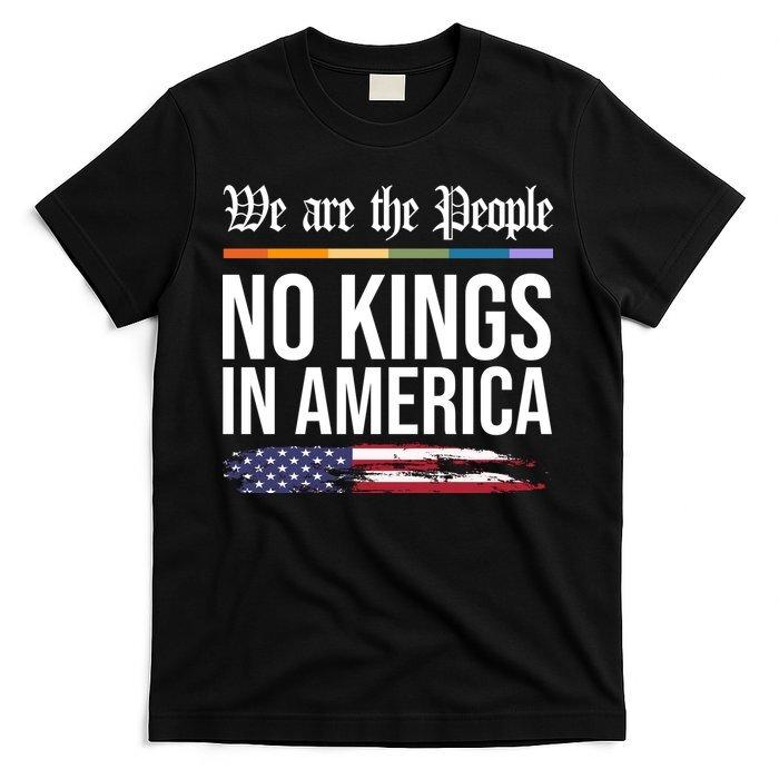 No Kings In America We The People Political Protest T-Shirt Unisex