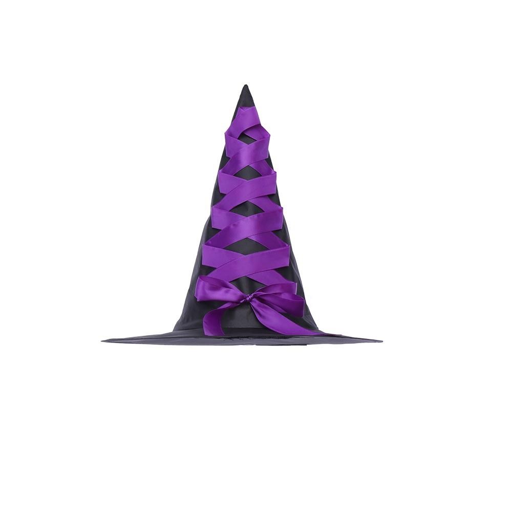 3D Halloween Broom Ornaments Cartoon Witch Dress Up Ornaments Festival Atmosphere